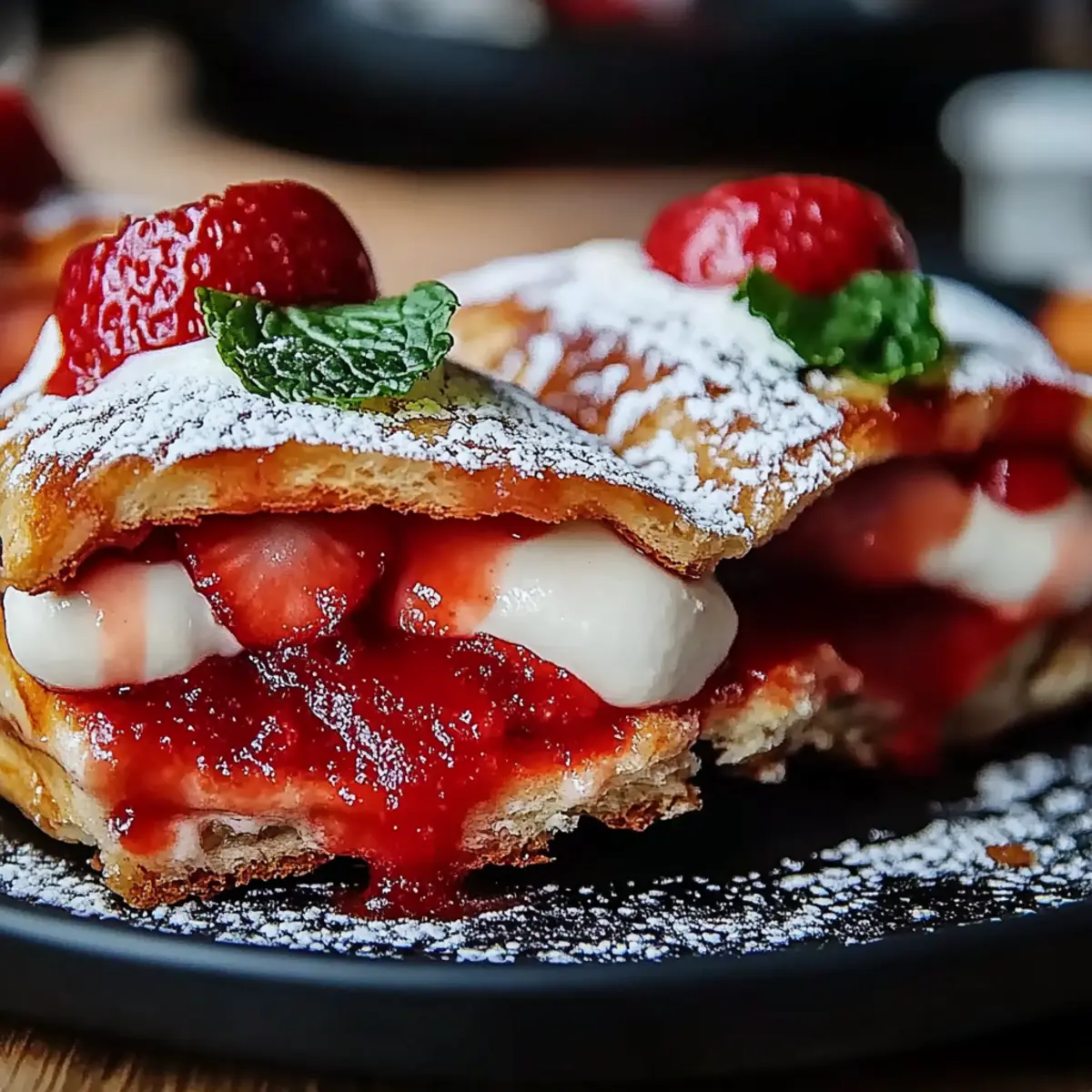 Strawberry Cheesecake Dessert Tacos