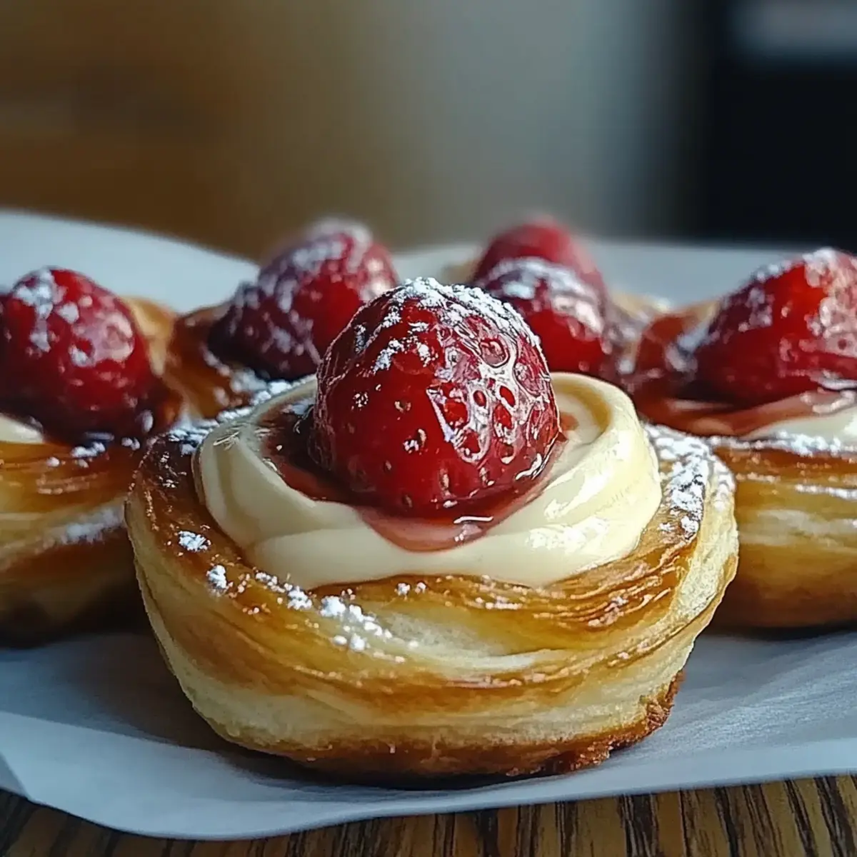 Strawberry Cream Cheese Danish