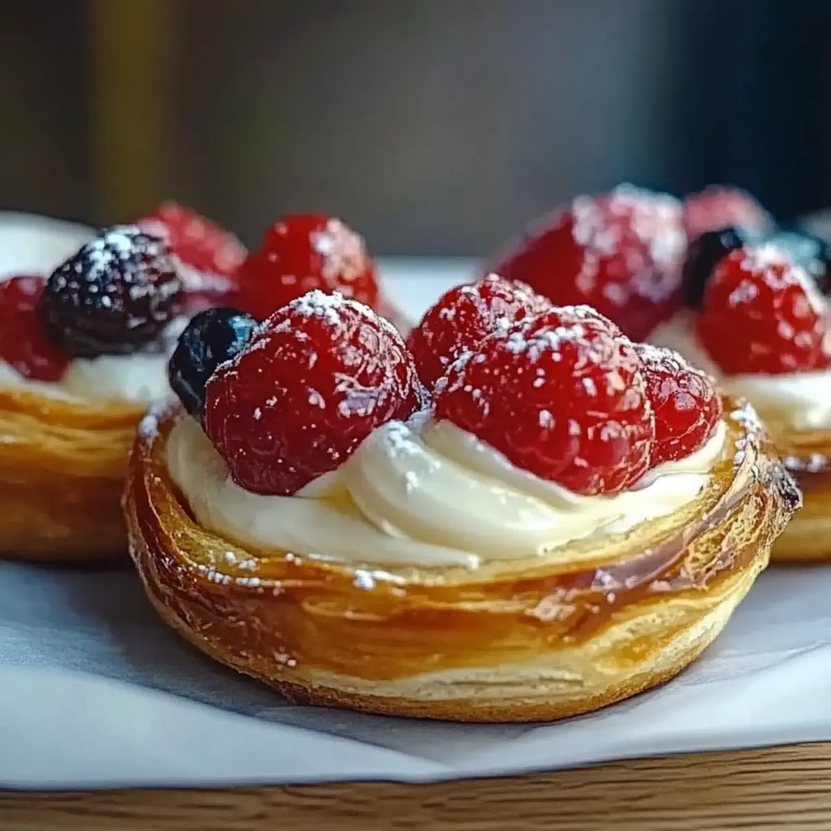 Strawberry Cream Cheese Danish