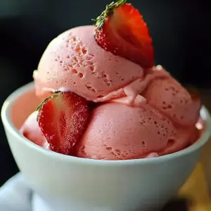 Strawberry Sorbet