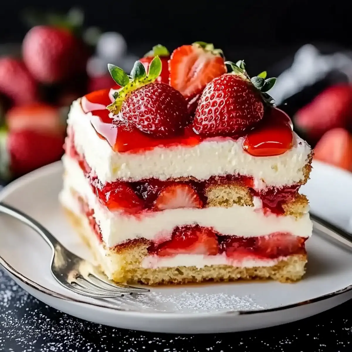 Strawberry Tiramisu