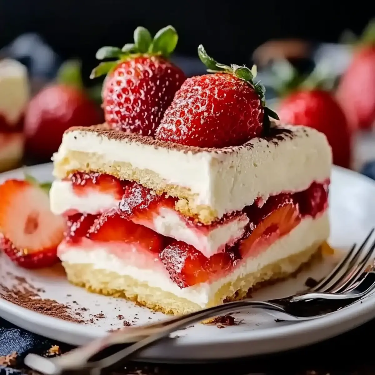 Strawberry Tiramisu