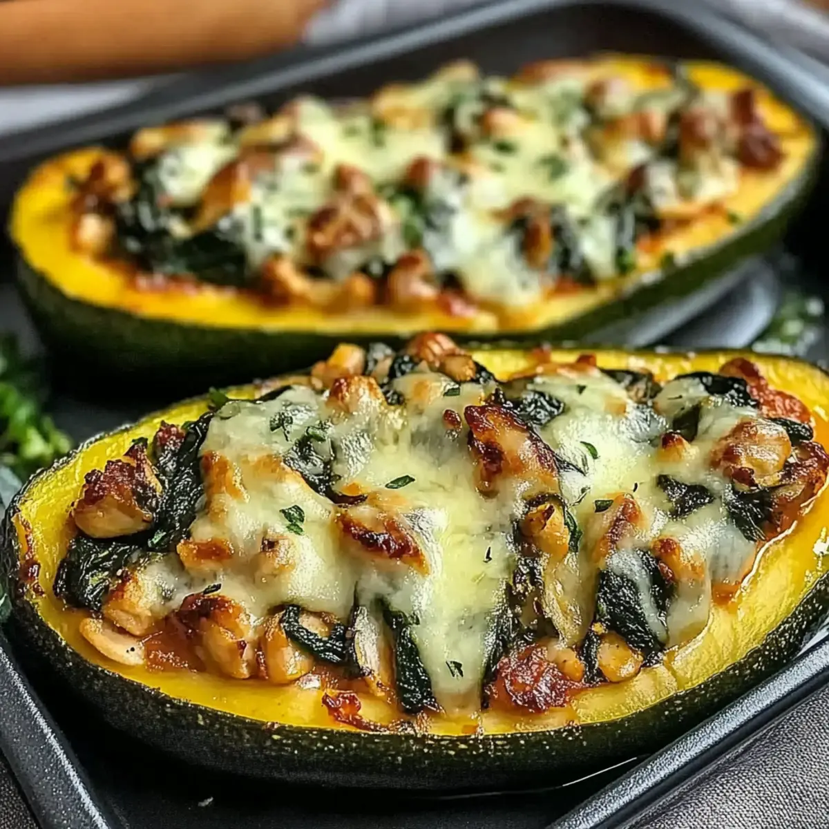 Stuffed Zucchini Boats