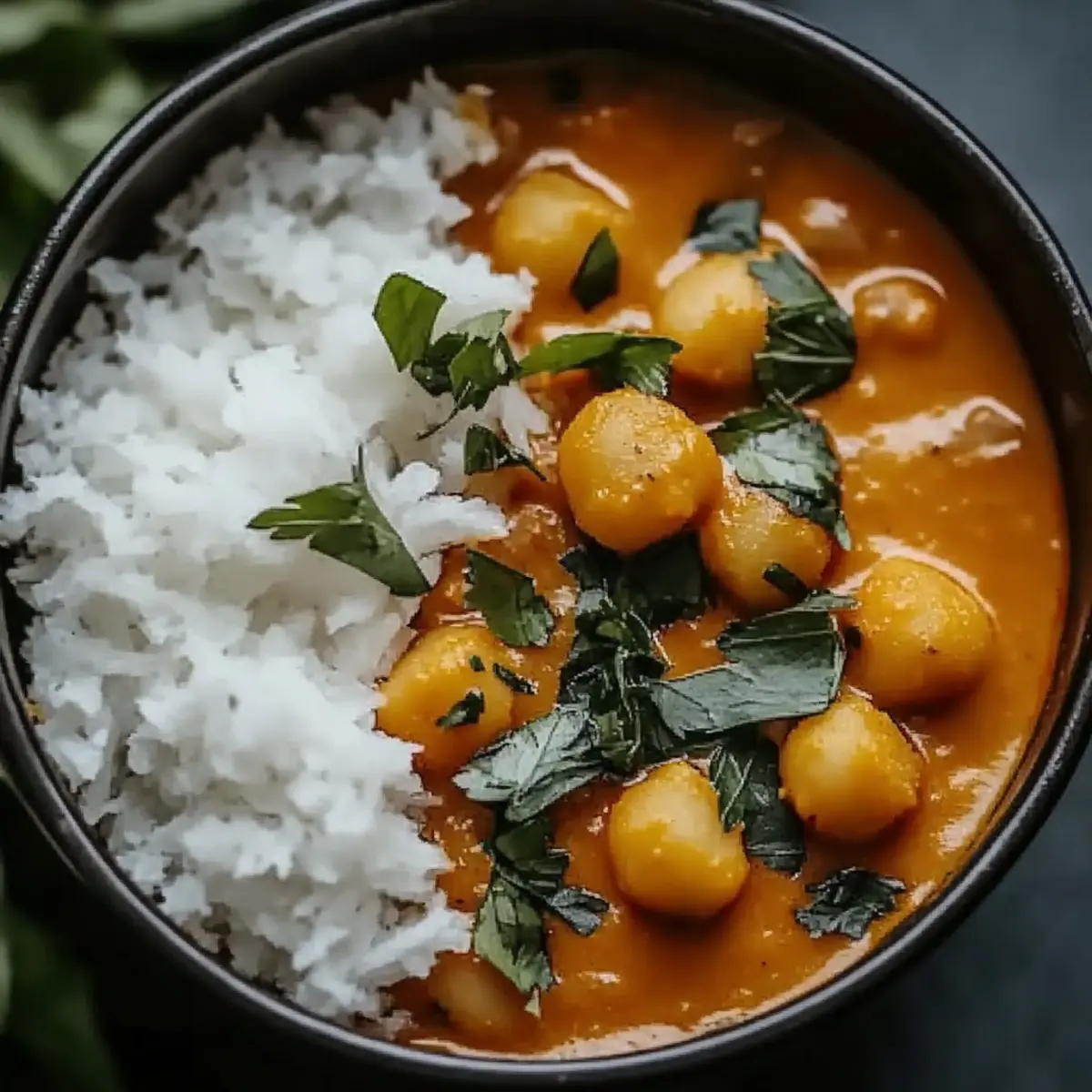 Sweet Potato and Chickpea Curry