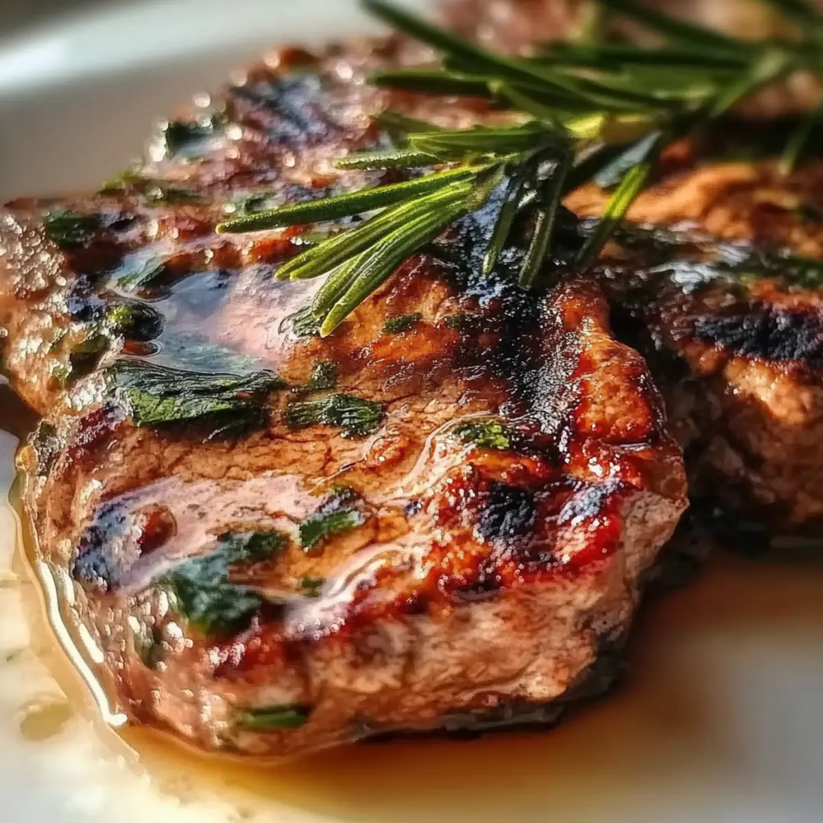 Tangy Garlic Herb Steak Marinade