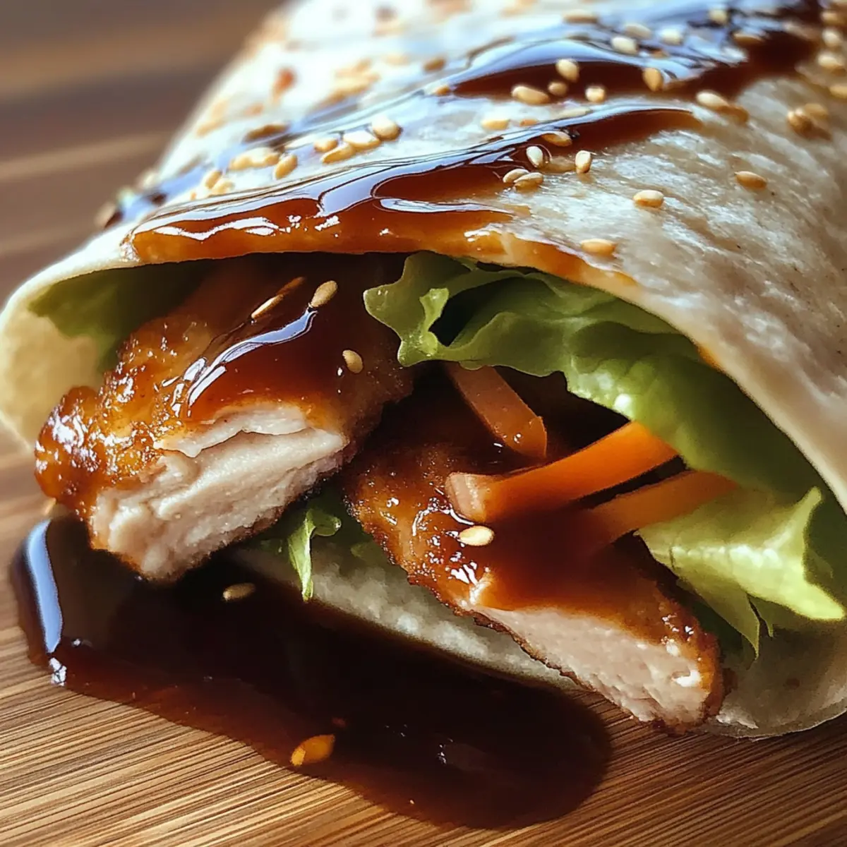 Teriyaki Chicken Wrap