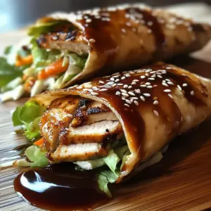 Teriyaki Chicken Wrap