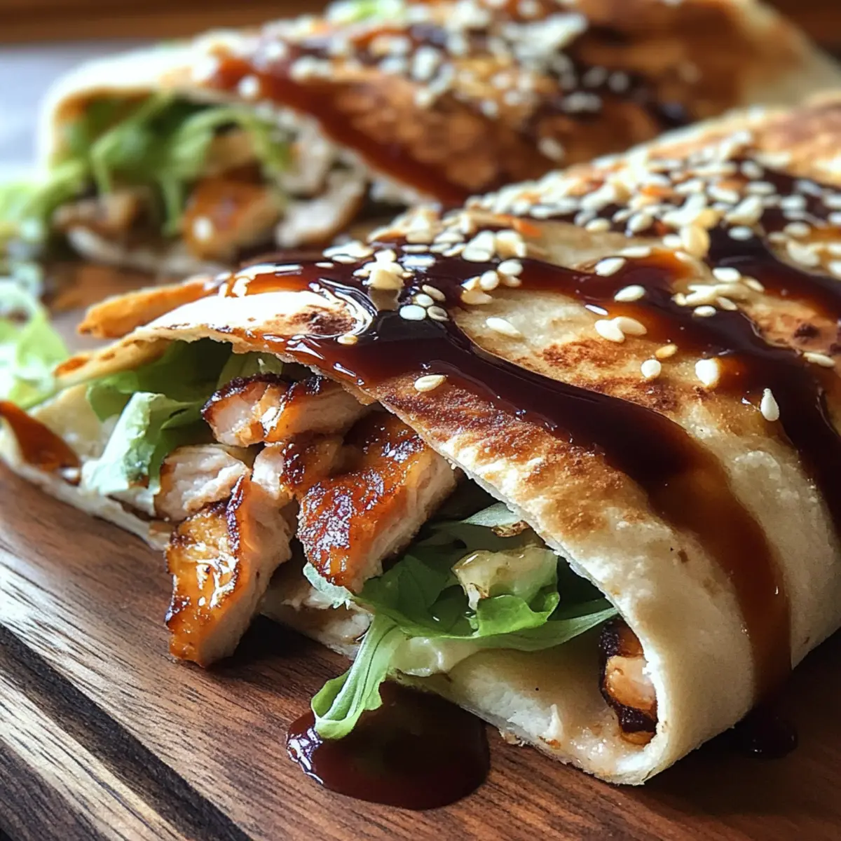Teriyaki Chicken Wrap