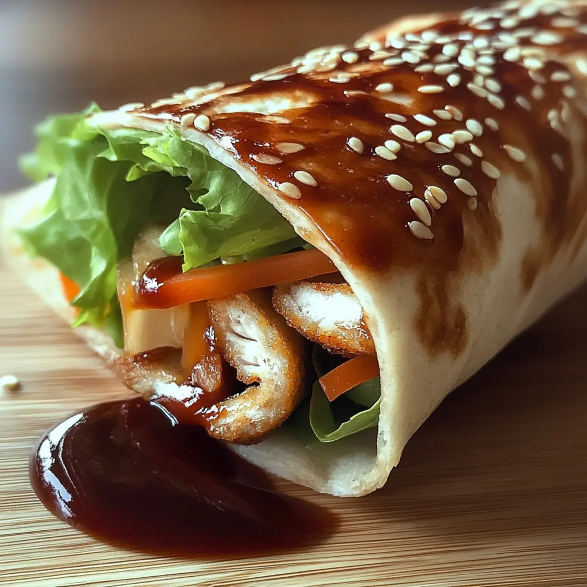 Teriyaki Chicken Wrap