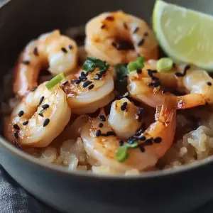 Teriyaki Shrimp Rice Bowls