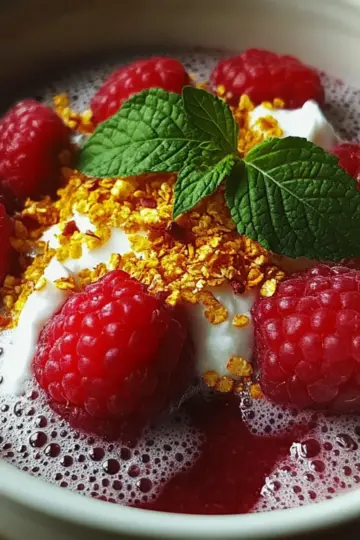 Vegan Raspberry Chia Pudding