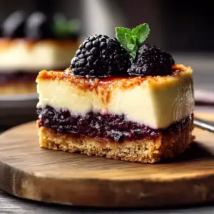 Blackberry Bliss Cheesecake