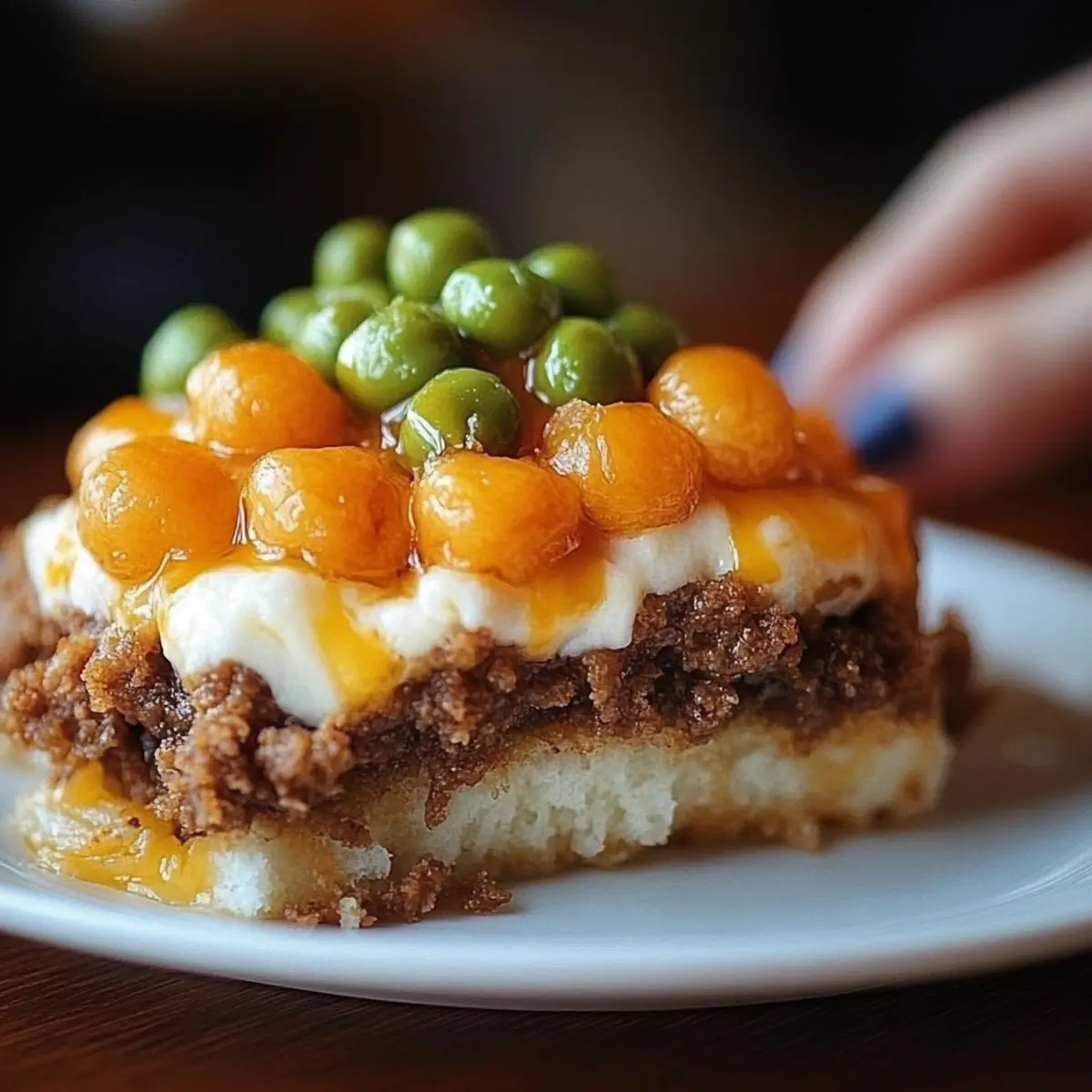 Cheesy Ground Beef Tater Tot Casserole