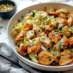 Chicken And Cabbage Stir Fry
