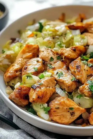 Chicken And Cabbage Stir Fry