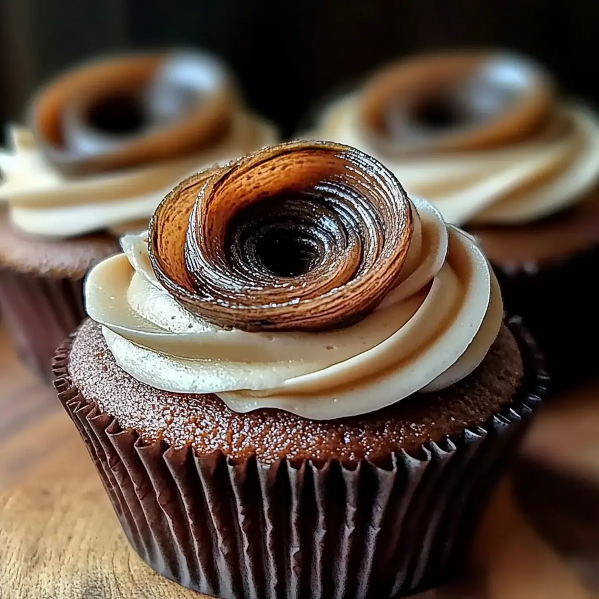 Chocolate Tiramisu Cupcakes