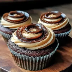 Chocolate Tiramisu Cupcakes