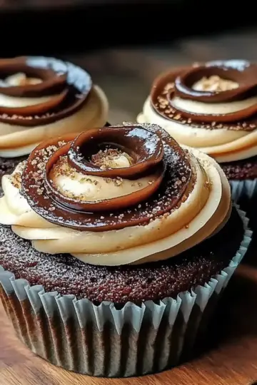 Chocolate Tiramisu Cupcakes