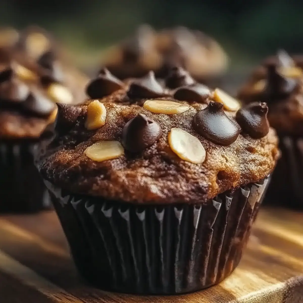 Healthy Greek Yogurt Chocolate Chip Muffins