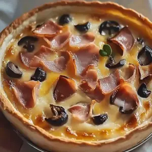 Mushroom Quiche