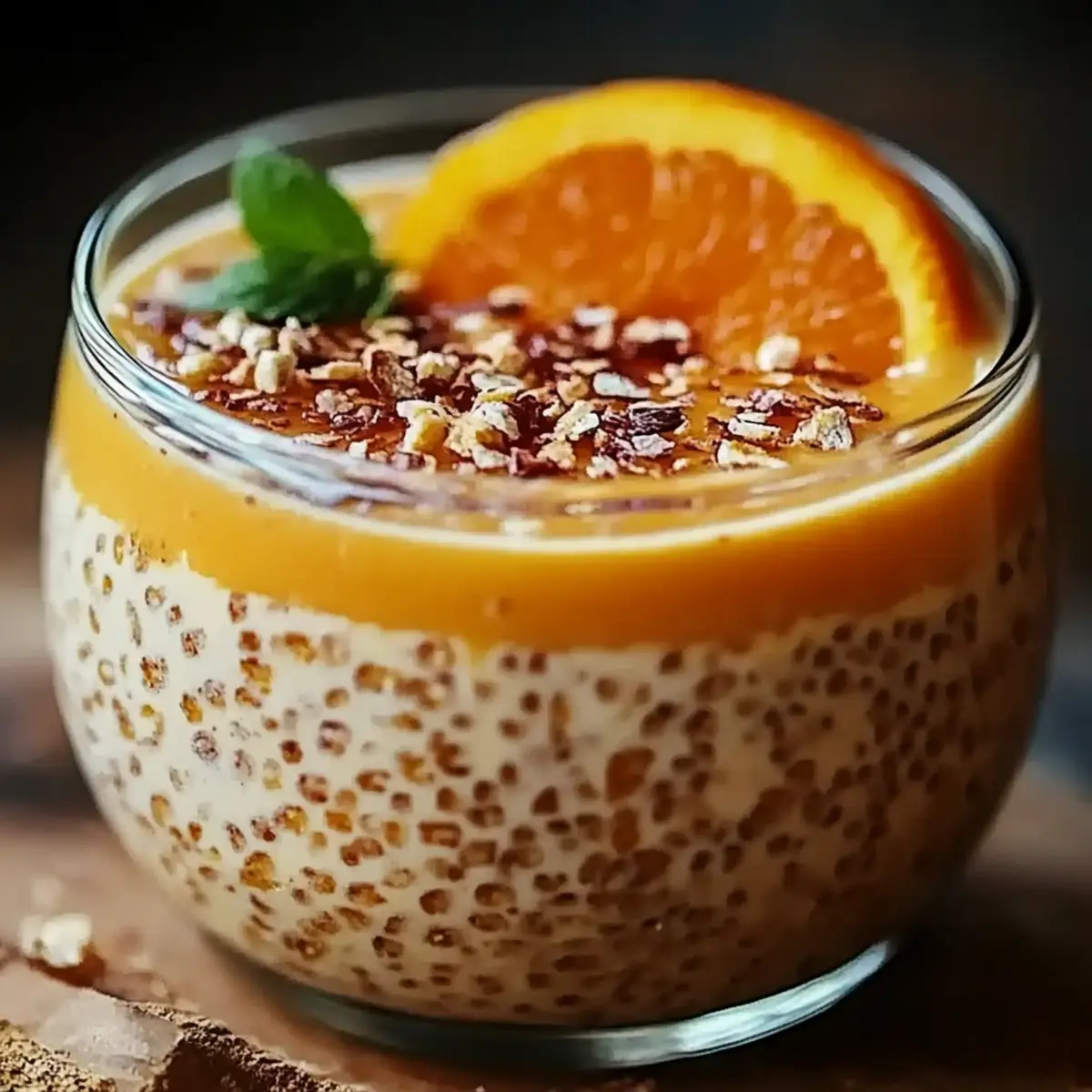 Orange Creamsicle Overnight Oats
