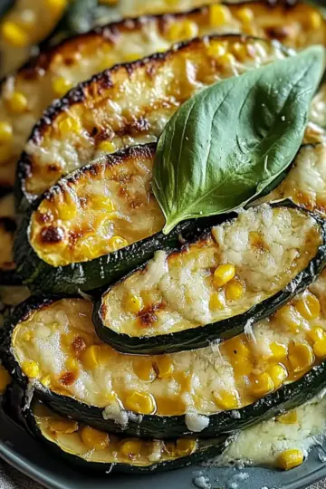 Savory Roasted Zucchini and Corn