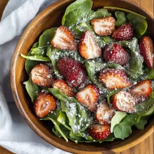 Strawberry Spinach Salad