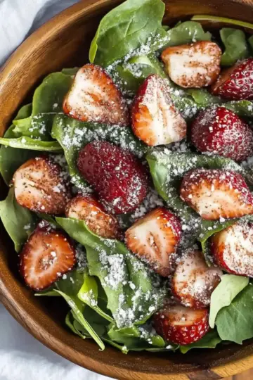 Strawberry Spinach Salad