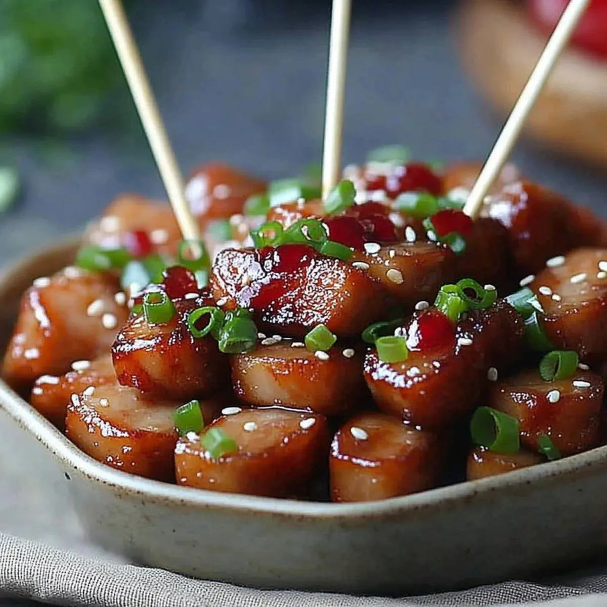 Sweet Chili Sausage Bites