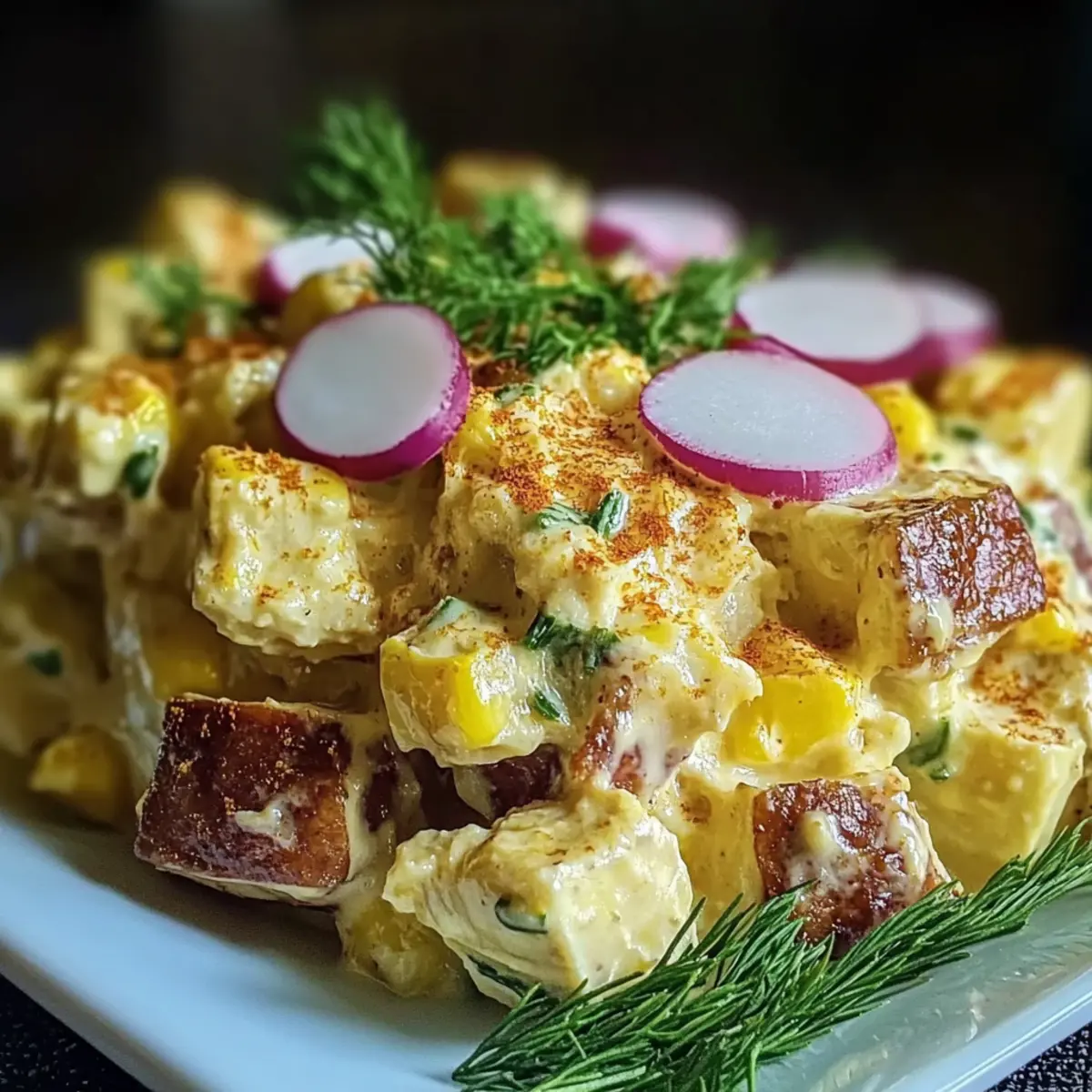 Deviled Egg Potato Salad