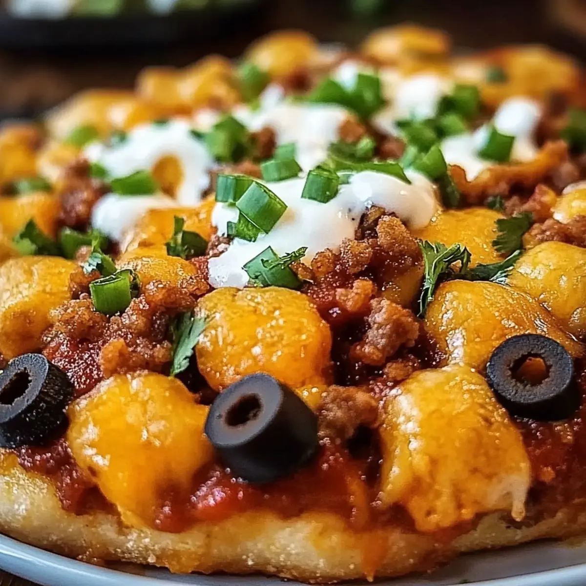 Mexican Tater Tot Casserole