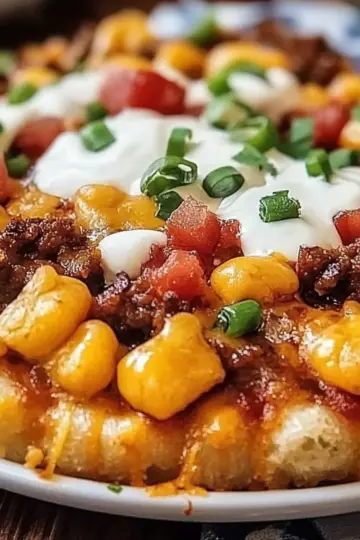 Mexican Tater Tot Casserole