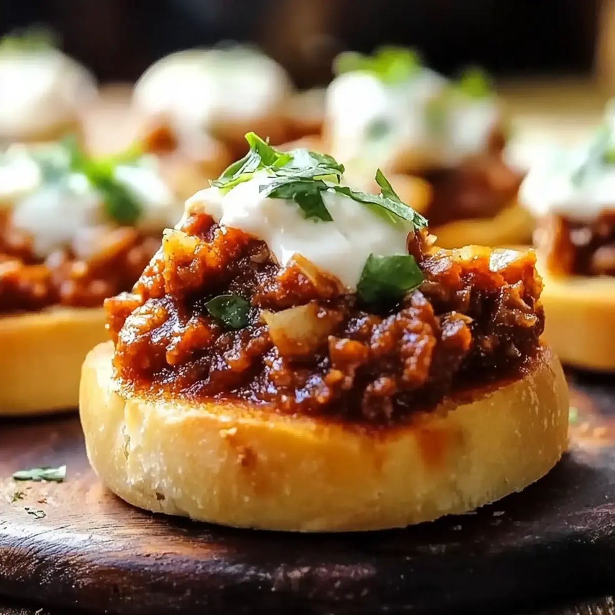 Texas Toast Sloppy Joes